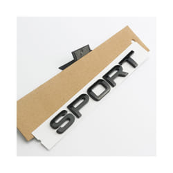 3D Range Rover Logo Car Trunk Front Grill Emblem For Rover Range Rover - Sport Glossy Black