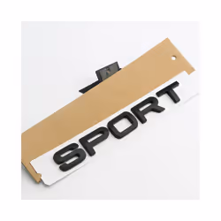 3D Range Rover Logo Car Trunk Front Grill Emblem For Rover Range Rover - Sport Matte Black