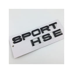 3D Range Rover Logo Car Trunk Front Grill Emblem For Rover Range Rover - SportHSE Matt Black