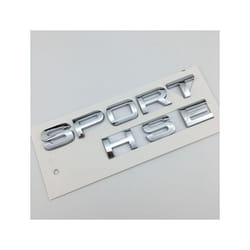 3D Range Rover Logo Car Trunk Front Grill Emblem For Rover Range Rover - Sport HSE Chrome