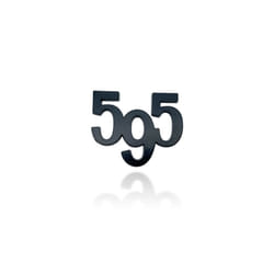 3D Metal Car Body Side Rear Trunk Badge Fender Emblem Sticker For 500 - 3
