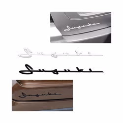 Car Styling 3D ABS Plastic Letter Logo Emblem Rear Trunk Badge Fender - 3