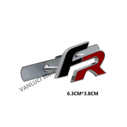 3D FR Emblem Sports Style Car Grill Alloy Badge Body Sticker For Alhambra - style 12
