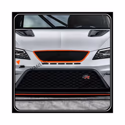 3D FR Emblem Sports Style Car Grill Alloy Badge Body Sticker For Alhambra - style 4