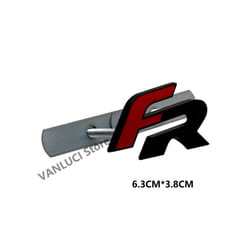 3D FR Emblem Sports Style Car Grill Alloy Badge Body Sticker For Alhambra - style 13