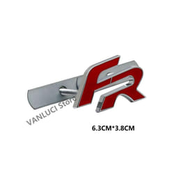 3D FR Emblem Sports Style Car Grill Alloy Badge Body Sticker For Alhambra - style 9