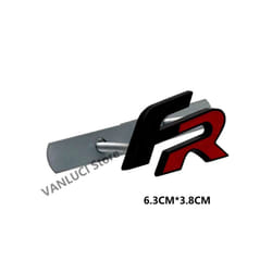 3D FR Emblem Sports Style Car Grill Alloy Badge Body Sticker For Alhambra - style 14