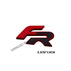 3D FR Emblem Sports Style Car Grill Alloy Badge Body Sticker For Alhambra - style 7