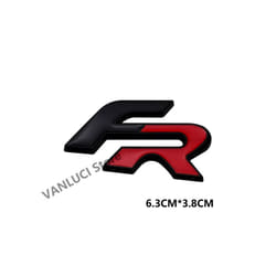 3D FR Emblem Sports Style Car Grill Alloy Badge Body Sticker For Alhambra - style 6