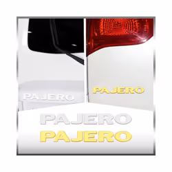 1Pcs 3D Metal Letter Logo Truck Car Badge Emblem Sticker For Pajero V31 - 3