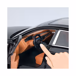 1:24 Audi A8 Luxury Car Alloy Car Diecasts & Toy Vehicles Car Model Sound - Black