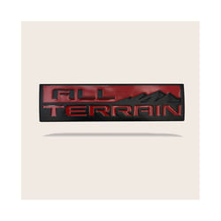 3D Metal  ALL TERRAIN Emblem Decoration Rear Trunk stickers For Chevrolet - D