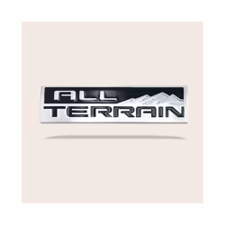 3D Metal  ALL TERRAIN Emblem Decoration Rear Trunk stickers For Chevrolet - B