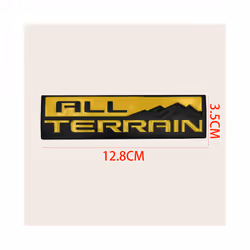 3D Metal  ALL TERRAIN Emblem Decoration Rear Trunk stickers For Chevrolet - B