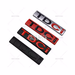 Car Styling 3D TDCI Trunk Metal Zinc Alloy Emblem Rear Body Tailgate Accessory - Style 1