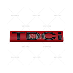 Car Styling 3D TDCI Trunk Metal Zinc Alloy Emblem Rear Body Tailgate Accessory - Style 4