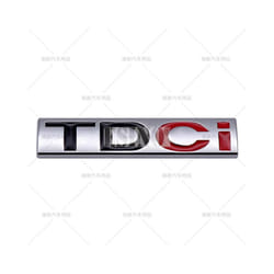 Car Styling 3D TDCI Trunk Metal Zinc Alloy Emblem Rear Body Tailgate Accessory - Style 2