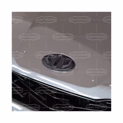 ABS Car Front Badge Rear Trunk Decals Emblem Wheel Hub Sticker Steering - 170x85mm