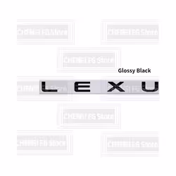3D Metal For LS400 EX300h RX450h IS300h ES300h RX300 RX330 RX350 IS250 - 1 Glossy Black