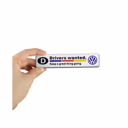 3D Car Styling Metal Aluminum Emblem Body Trunk Waterproof Stickers For - For Volkswagen R