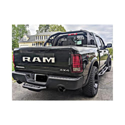3D ABS Car Rear Tail Trunk Emblem Badge Sticker Decals For Dodge RAM 1500 - siver RAM