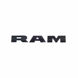 3D ABS Car Rear Tail Trunk Emblem Badge Sticker Decals For Dodge RAM 1500 - Bright carbon fiber