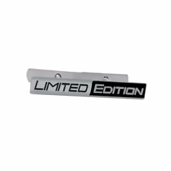 Car Styling 3D Metal Limited Edition Logo Car Front Grill Emblem Side - 10