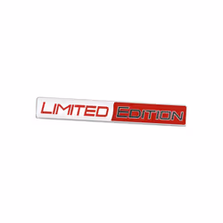Car Styling 3D Metal Limited Edition Logo Car Front Grill Emblem Side - 5