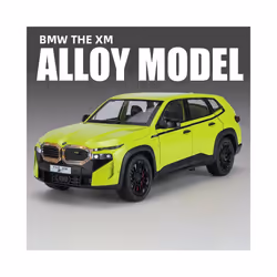 1:24 BMW XM SUV Alloy Car Diecasts & Toy Vehicles Car Model Sound and - Green