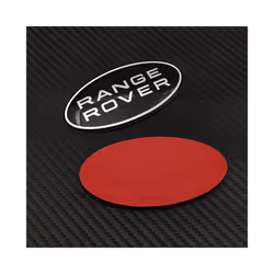 3D Aluminium Logo Range Rover Sticker Car Front Grill Emblem Trunk Badge - Trunk Badge