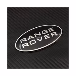 3D Aluminium Logo Range Rover Sticker Car Front Grill Emblem Trunk Badge - Front Sticker