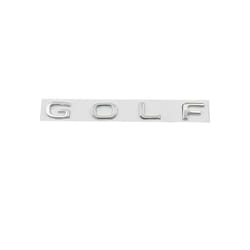 Car Metal Rear Trunk Letters Alphabet Logo Badge Emblem Decals Sticker - Silver