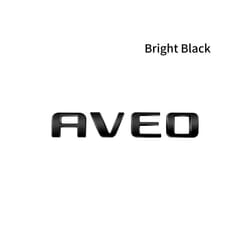 3D Alloy Metal Car Styling Sticker For Chevrolet Aveo Letter Logo Emblem - 3