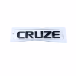 Car Stickers Trunk Cover Abs Black Silver Word Decorations For Chevrolet - ct for Cruze hei