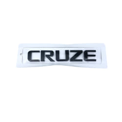 Car Stickers Trunk Cover Abs Black Silver Word Decorations For Chevrolet - ct for Cruze hei