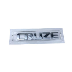 Car Stickers Trunk Cover Abs Black Silver Word Decorations For Chevrolet - ct for Cruze yin