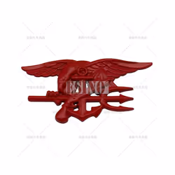 Car Styling 3D US Navy SEALs Team Decorative Metal Alloy Adhesive Emblem - Style 6