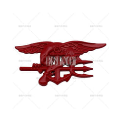 Car Styling 3D US Navy SEALs Team Decorative Metal Alloy Adhesive Emblem - Style 6