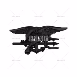 Car Styling 3D US Navy SEALs Team Decorative Metal Alloy Adhesive Emblem - Style 1