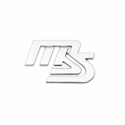 3D Metal Car Sticker MS MAZDASPEED Logo Emblem Decal For Mazda 2 3 5 6 - B