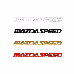 3D Metal Car Sticker MS MAZDASPEED Logo Emblem Decal For Mazda 2 3 5 6 - D