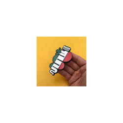 3D Metal Car Sticker Green Lucky Four Leaf Clover Fender Front Grille - E