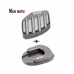 For HONDA Forza 125 2018 2019 2020 Forza125 Motorcycle Kickstand Foot - 1 SET-Titanium
