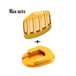 For HONDA Forza 125 2018 2019 2020 Forza125 Motorcycle Kickstand Foot - 1 SET-Gold