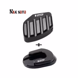 For HONDA Forza 125 2018 2019 2020 Forza125 Motorcycle Kickstand Foot - 1 SET-Black
