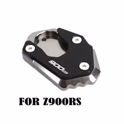 For Kawasaki Z900 Z650 Z800 Z900RS 2016-2024 Motorcycle CNC Kickstand - Grey-900RS