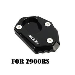 For Kawasaki Z900 Z650 Z800 Z900RS 2016-2024 Motorcycle CNC Kickstand - Black-900RS