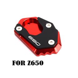 For Kawasaki Z900 Z650 Z800 Z900RS 2016-2024 Motorcycle CNC Kickstand - Red-650