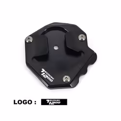 For Yamaha XT 1200 Z Super Tenere 1200 XT1200Z XT1200ZE  Motorcycle  Kickstand - Black LOGO B