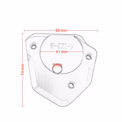 For KTM Duke 125/200/390 Duke690 SMC Enduro 990 950 ADV Motorcycle Kickstand - Titanium